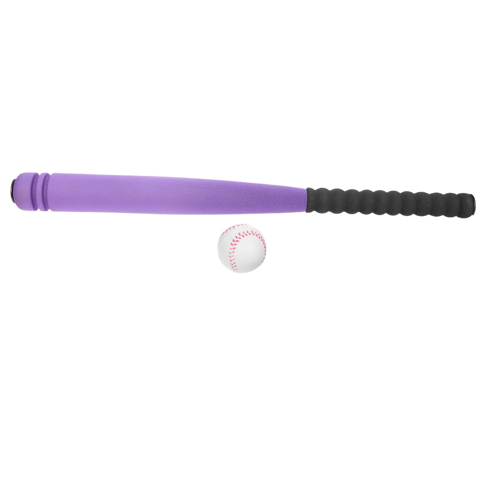 BESPORTBLE Juguete de Béisbol para Bate y Pelota de Goma Accesorio de Entrenamiento para Coordinación Mano y Habilidades Motrices al Aire Color Aleatorio Color Aleatorio