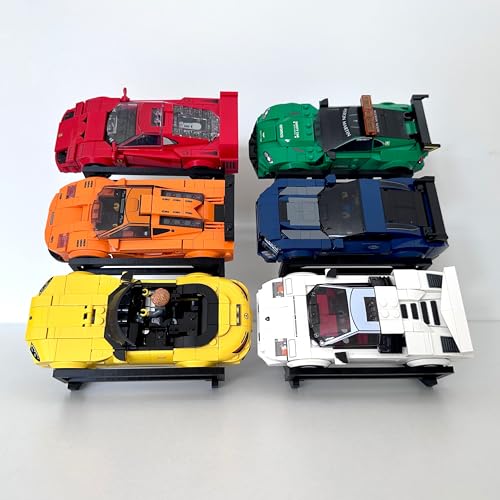 Présentoir LEGO Speed Champions : support 60° modulaire pour 6 voitures - 6