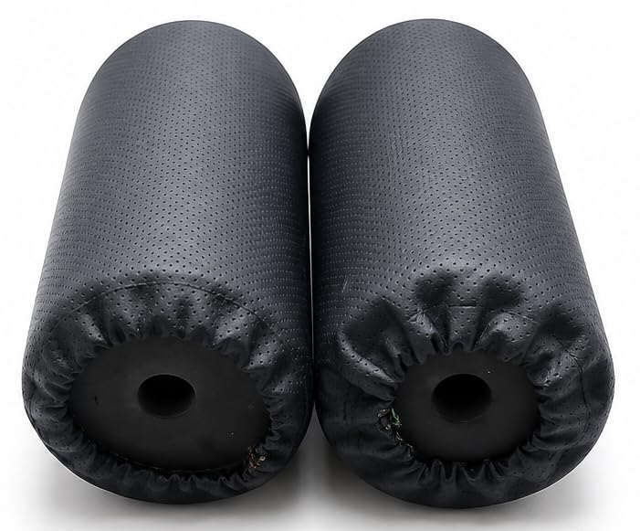 Gym Leg Roller Pads 8x12.5 cm High Density Foam PU Leather | GYM SPARE PARTS-image-14