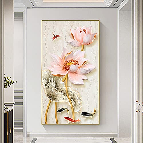 Kit peinture diamant grand format 80x200 pour décoration murale