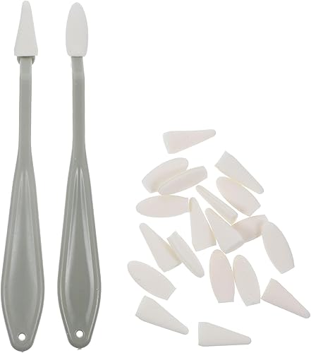 NUOBESTY Juego de esponjas de tocón de mezcla de borrador de bocetos para dibujar, herramientas de repuesto de pinceles de arte portátil para