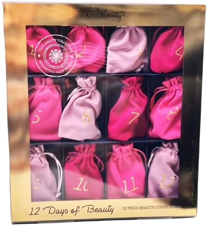 Ulta Beauty Collection ULTA 12 Days of Beauty 2021-12 Piece Beauty Countdown Set - Makeup Advent Calendar