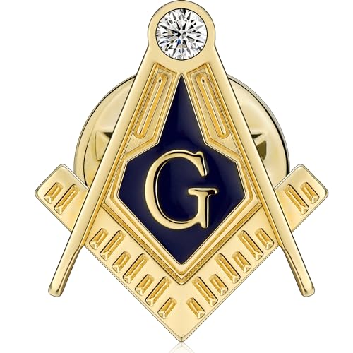 Masonic Tie Tack, Freemason Lapel Pin & Cufflinks
