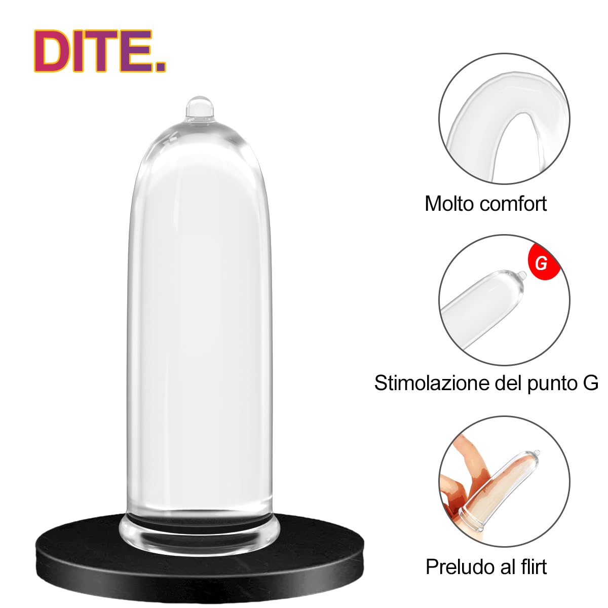 2 manicotti per le dita