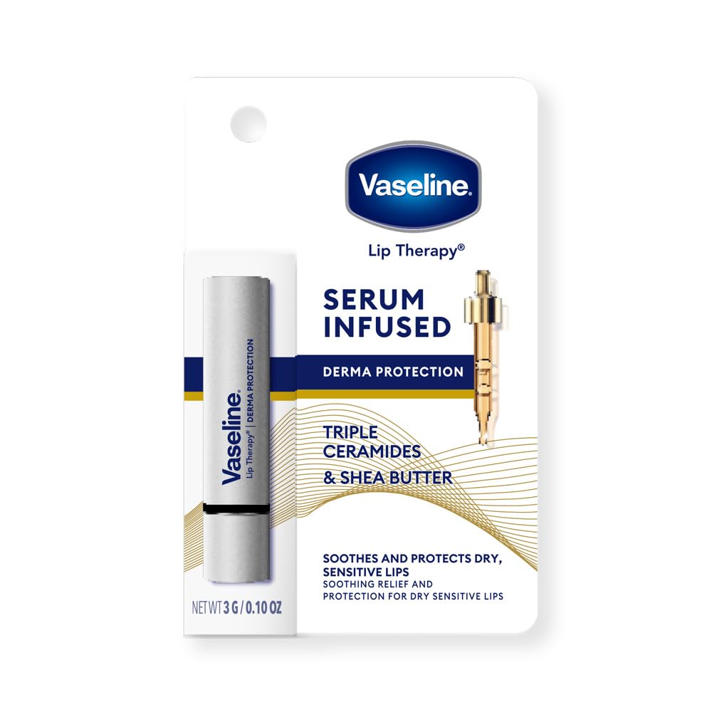 Vaseline Lip Therapy Serum Infused Derma Protection Lip Balm With Triple Ceramides & Shea Butter | 3g-picture-39