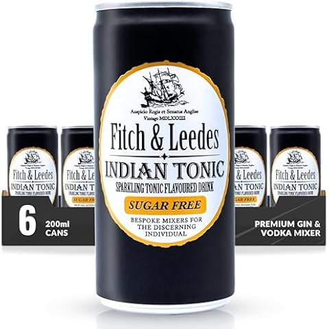 Fitch & Leedes Sugar-Free Indian Tonic Mixer Cover