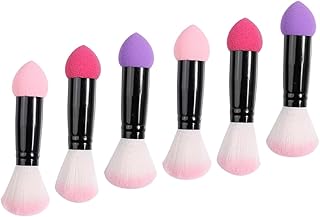 Beaupretty 6pcs Dual Ended Blush Brush Set Ve...