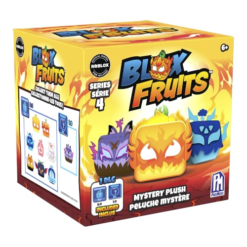 Blox Fruits Series 4 Mystery Plush - 4 Collectible - Includes DLC Code