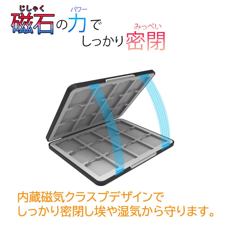 Amazon | 3DS DS ソフト専用 収納 ストレージ型 ケース 24カセット