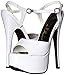 Ellie Shoes Women's 652-Juliet Dress Sandal, White, 10 B Us