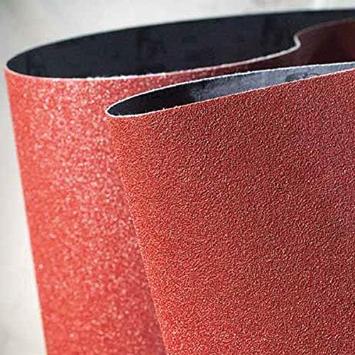 37 x 60 in. 100 Grit Hiolit XO Cloth Backed Wide Belt44; Maroon