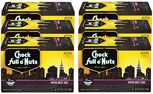 Chock Full o'Nuts Upper West Side Single-Serve Cups, 72 Count