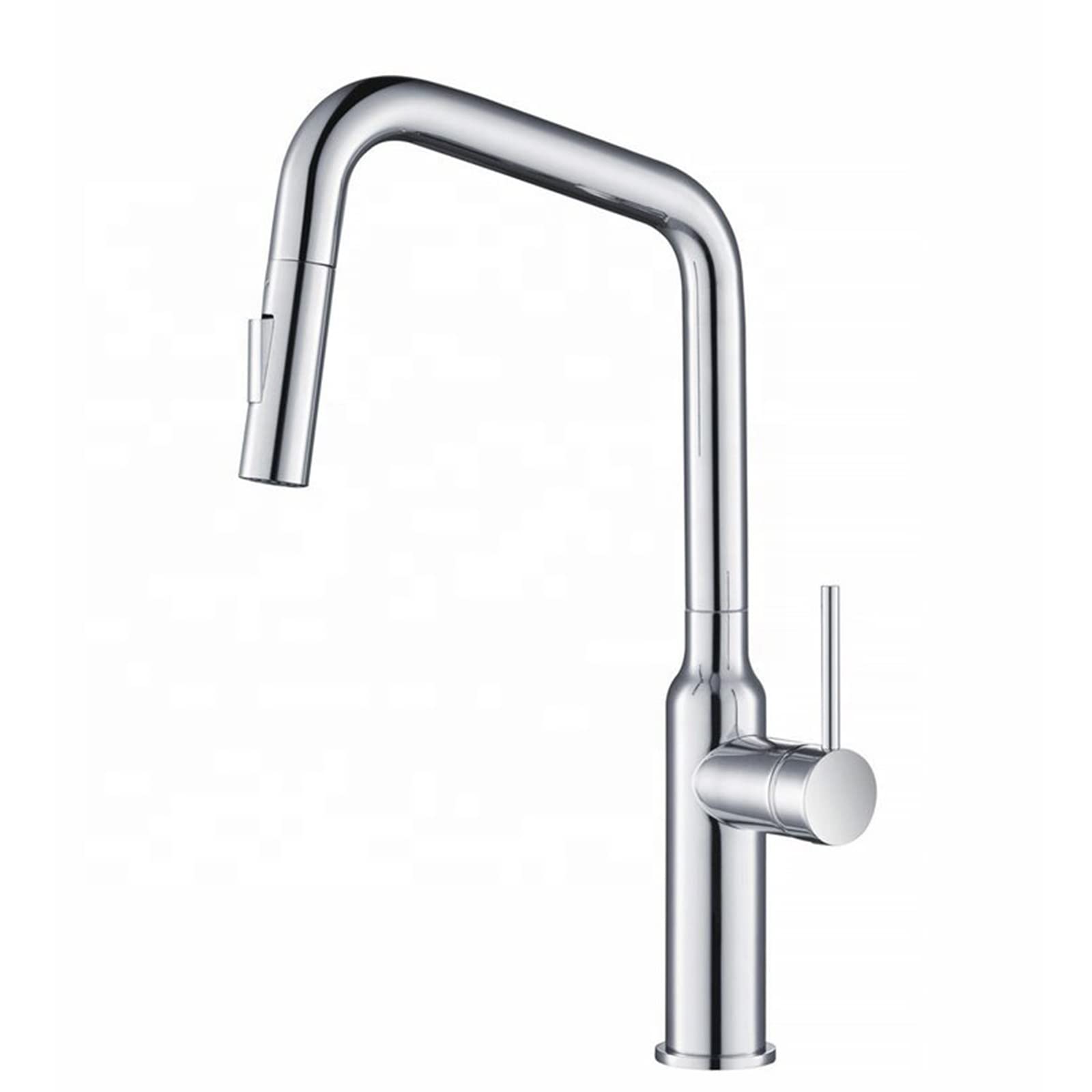 VDOQTLJT Kitchen Sink Faucet Single Handle 360 Degree Swivel with Pull Down Sprayer for