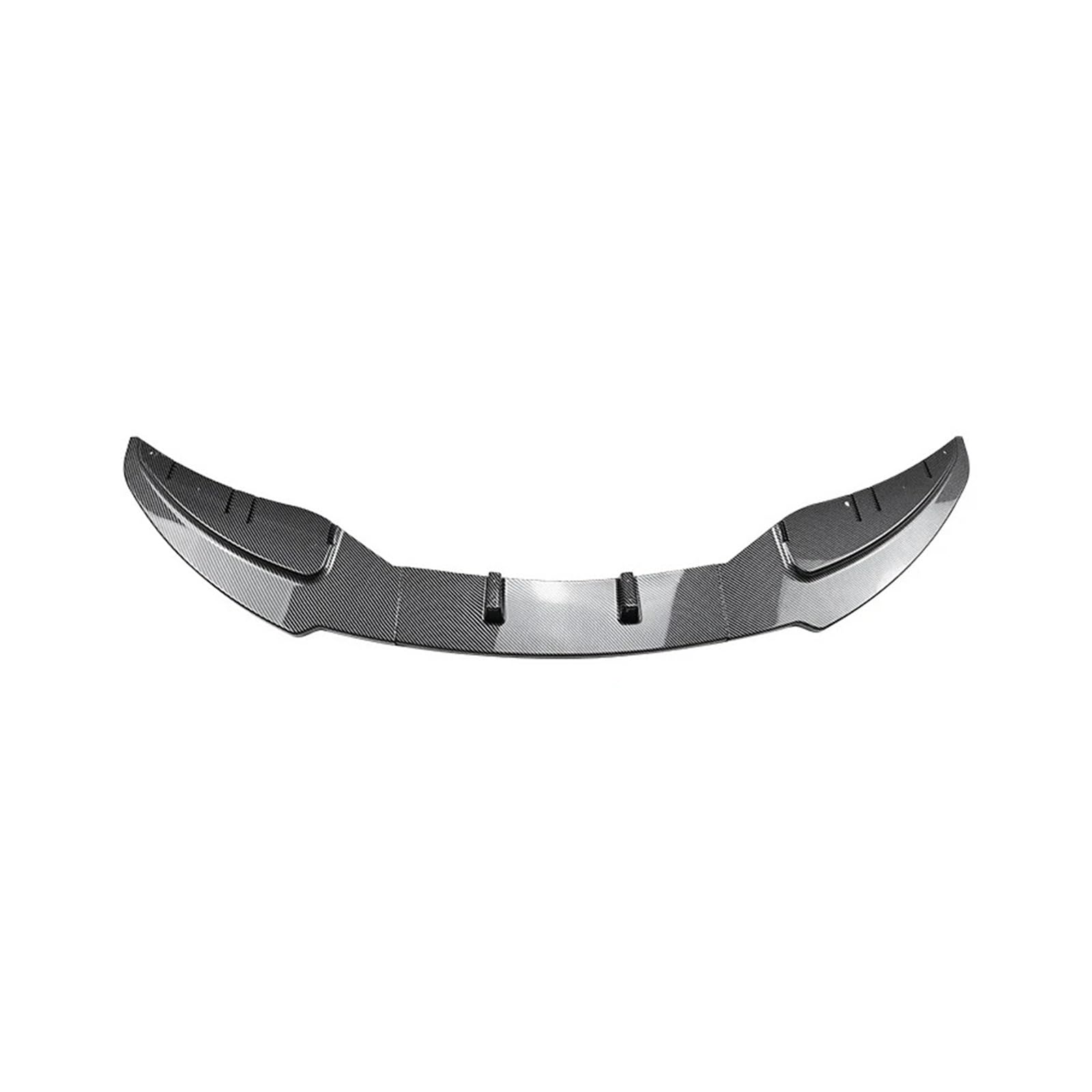 Diffuseur pare-chocs avant BMW Série 1 E81 E82 E87 E88 2005-2011 lame spoiler carbone - 8