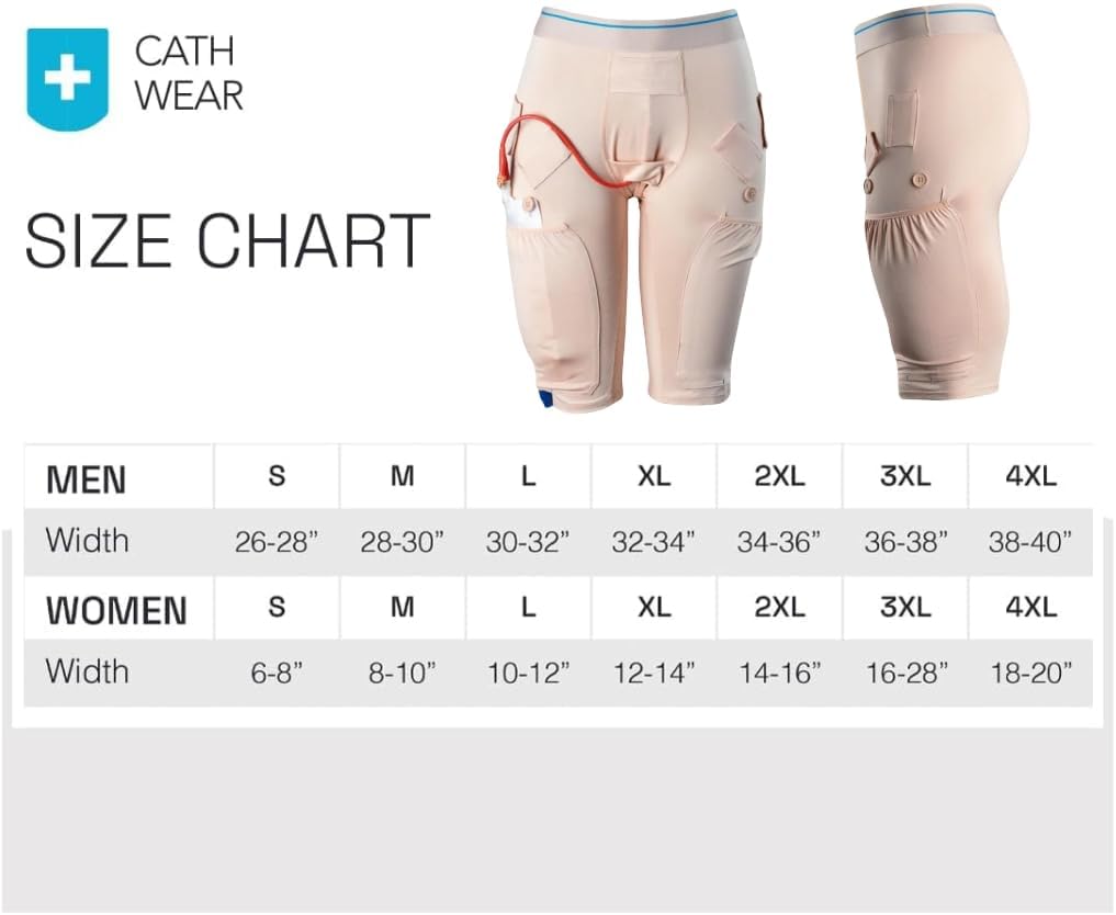 Catheter Leg Bag Underwear - Leg Bag Holder for Men & Women| Medicare Approved (Black, White, Beige) (Black, Large, 1, Count) - Image 7