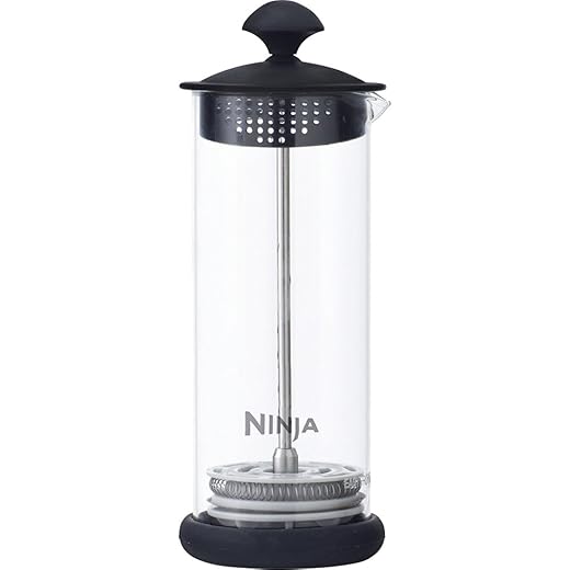 Ninja Coffee Bar Easy Milk Frother with Press Froth Technology