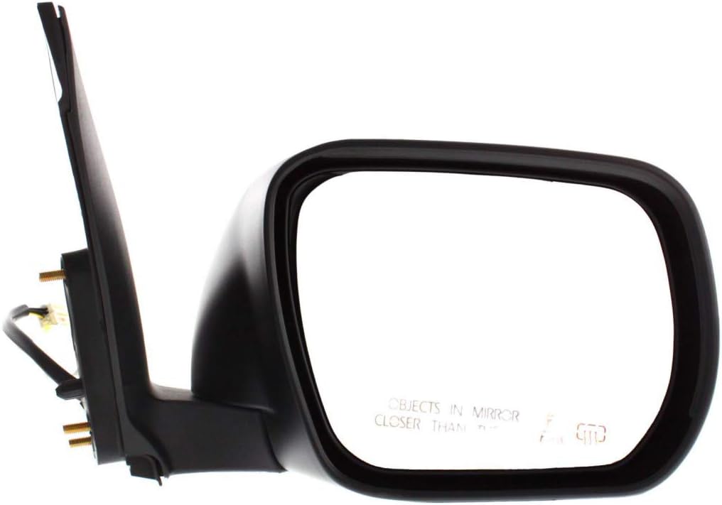 For Suzuki Grand Vitara 2006-2013 Door Mirror Passenger Side | Power | Heated | Manual Folding | Paintable | Replacement For 8470165J40ZJ3 | SZ1321114