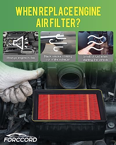 Image of 2-Pcs Engine Air Filters for Transit-150 /Transit-250 3.2 /3.5 3.7L 2015-18 | for Ford Transit-350 3.2L 2015-2018, Replace#CK4Z-9601-A, Engine Filter Replacement Car Accessories