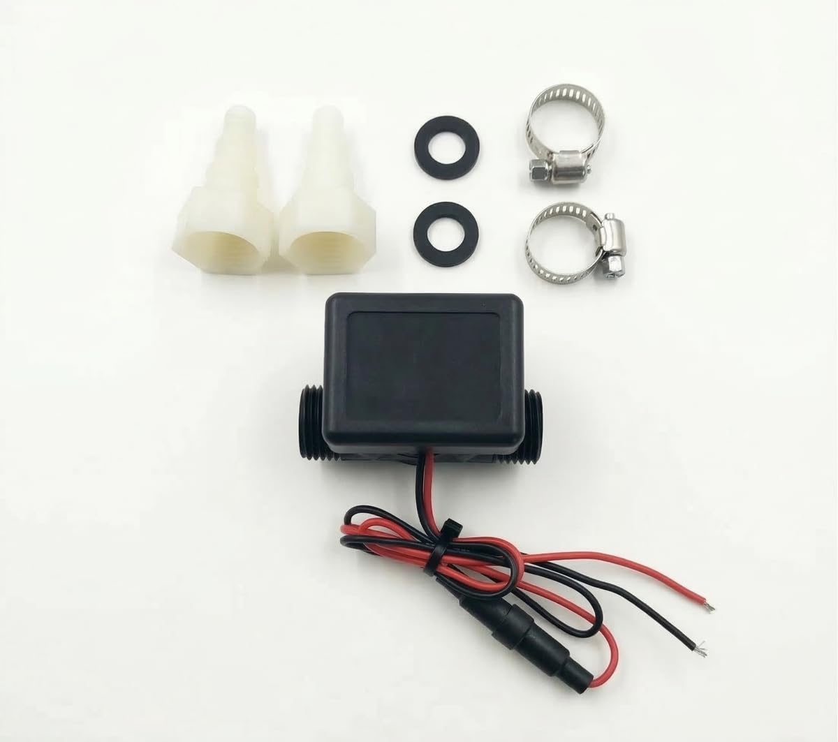 AquaMeter: Monitor de Agua para Depósito de Autocaravana y Camper - Sensor de Nivel Basado en Flujo - App Android/iOS Bluetooth - Alta Precisión - Sin Taladrar