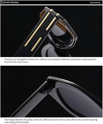 Miniatura 6 de Gafas de sol para mujer, gafas de sol en forma de mariposa, tonos de color gelatina para mujer