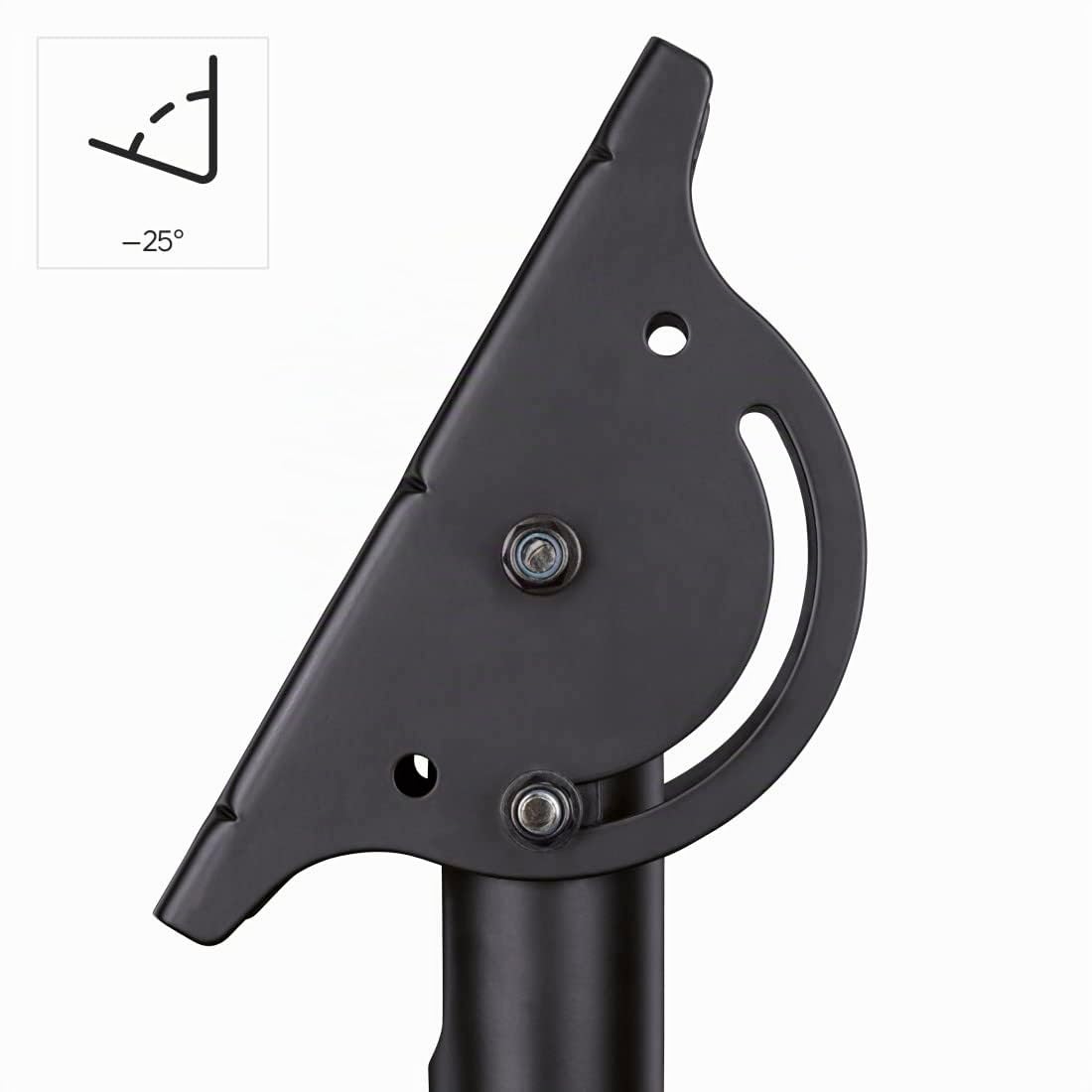 Hama 118655 Supporto per TV da soffitto, Nero