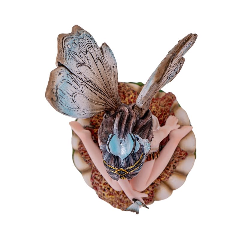 Amazon.com: Pacific Giftware Butterfly Fairy on Mushroom Statue