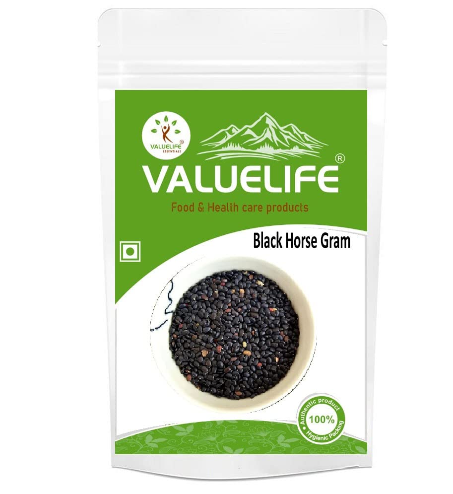Value Life Black Horse Gram (Kulthi Dal) | Whole Horse Gram Beans | High Protein Natural Pulses | Traditional Indian Superfood for Daily Cooking, 490 G-picture-17