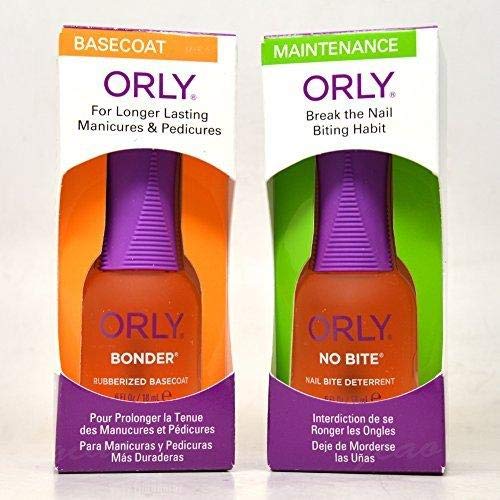 Orly Base Coat Bonder with Orly No Bite Set 0.6 fl oz / 18 ml