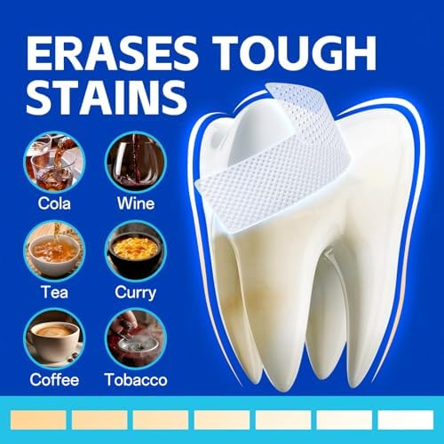 PERSMAX Teeth Whitening Strips, 18 Strips 9 Treatment (7 + 2 Bonus) - 4