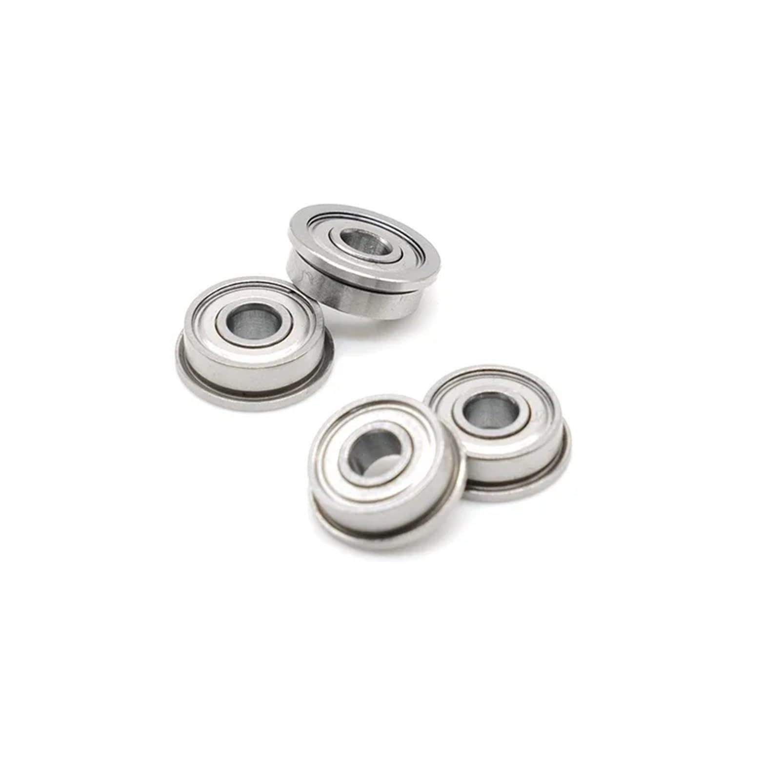 Łożyska do deskorolek 4PCS Flanged Bearings F693ZZ F694ZZ F695ZZ F696ZZ F697ZZ F698ZZ F699ZZ F6900ZZ F6906ZZ Flange Ball Metal Shielded(4P F6906ZZ 30X47X9)