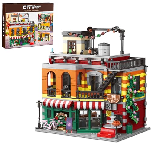 El Mejor Listado de Edificios . 41 TOY PLAYER - Juego de construcción - City Coffee House - 1058 piezas - A partir de 8 años
