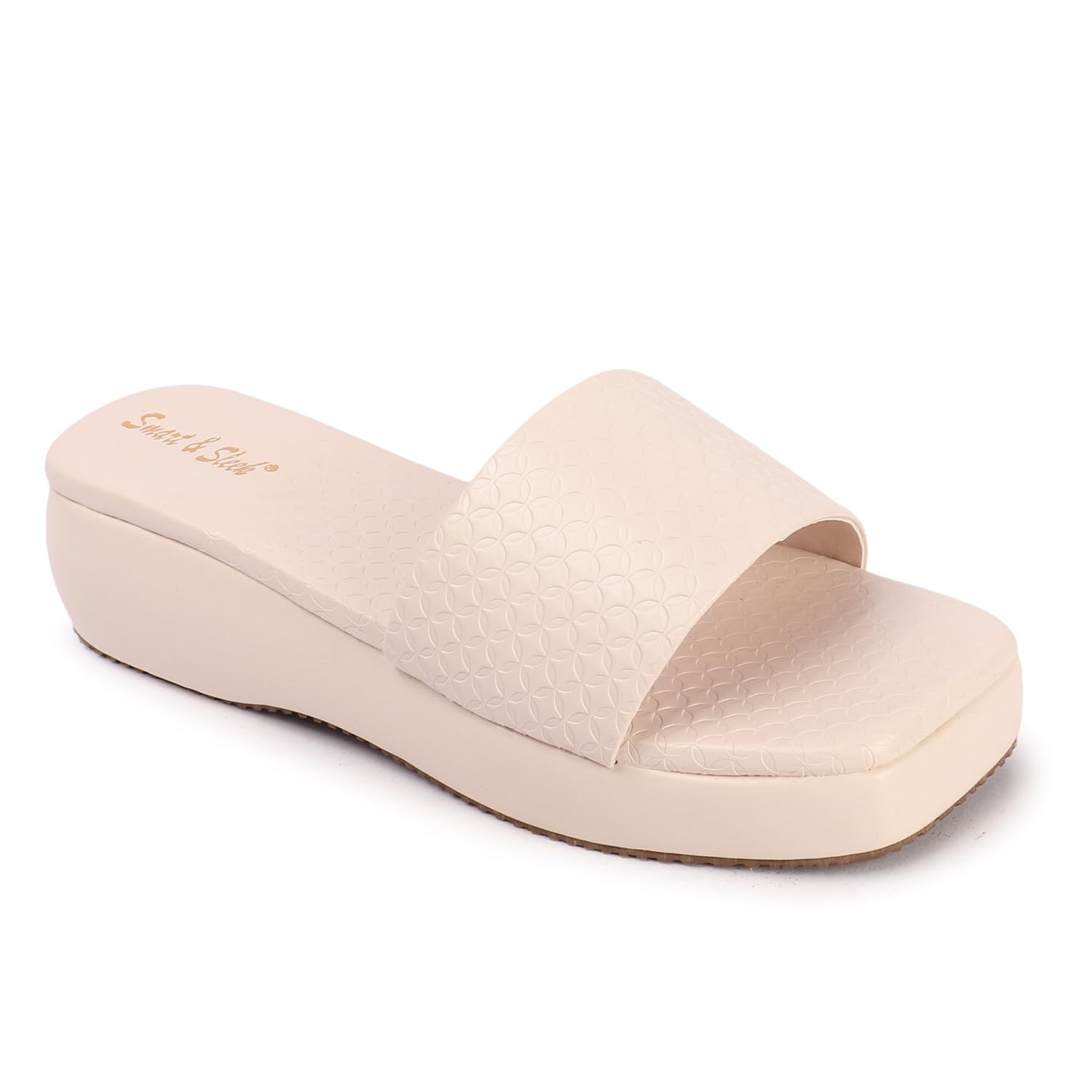 Slip-On Slides, Textured Footbed, Beige (CREAM, UK Footwear Size System, Adult, Women, Numeric, Medium, 5) (B0DCKDGDSN) Amazon Price History, Amazon Price Tracker