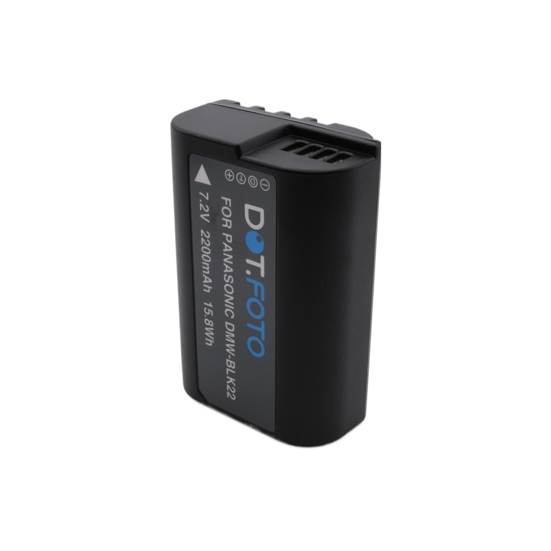 DMW-BLK22 Premium 7.2v / 2200mAh Bateria dla Panasonic Lumix DC-S5, S5II, S5IIX, G9II, GH5II, GH6