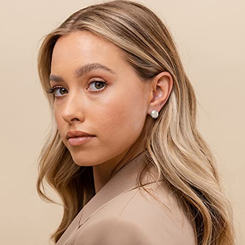 Image of PAVOI 14K Gold Plated Chunky Huggies Earrings for Women - 925 Sterling Silver Posts Small Gold Huggie Hoop Earrings - Ultra Thick Hoops Trendy Jewelry