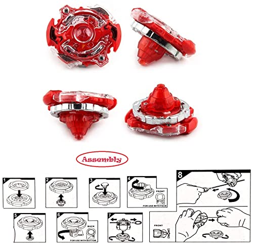 FAMOUS QUALITY 4 in 1 Metal Beyb Toy Set - Image 4