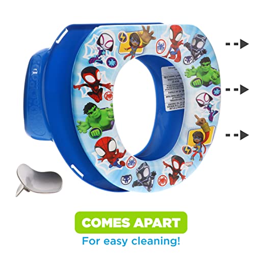 Ginsey 08391 Spidey And His Amazing Friends "Team Up" Soft Potty Seat And Potty Training Seat thumb #2