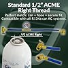 1LCA ClimaSet R134a Car AC Recharge + Leak Stopper – 2-in-1 Aircon Refill & Sealant – 490g Can with Hose – 1/2” ACME Right-Hand Thread – Complete DIY Kit (Refill & Sealant + Hose) #3