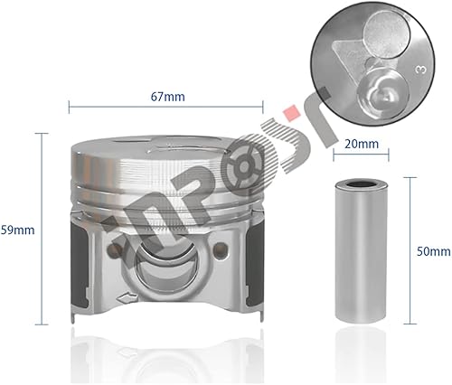 Miniatura 3 de Equipo de la reconstrucción de la revisión Z482 para la reparación de las piezas del tractor del motor T1600H de Kubota
