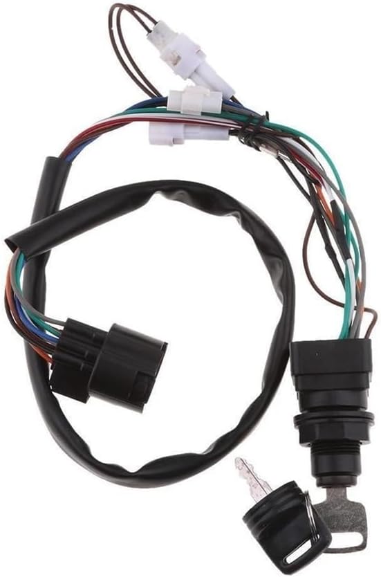 Ignition Key Switch Assy Fit for Outboards Box 37110-93J00 Boat