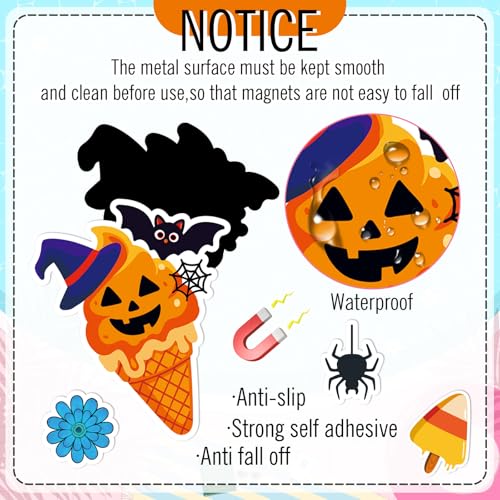 Imanes de refrigerador AnyDesign 18 piezas Summerween miniatura 3