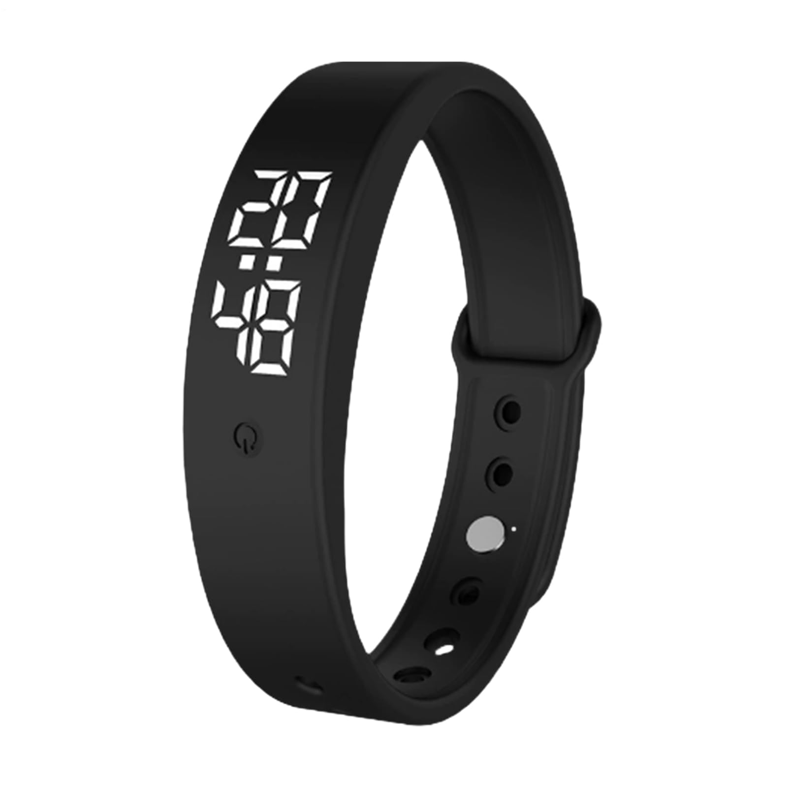 Pulsera de alarma vibratoria y reloj temporizador silencioso con tres alertas diarias