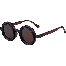 1-9 engrenagens ajust&aacute;veis Tint Nightshift &Oacute;culos, redondos polarizados &Oacute;culos ND Lentes de filtro PP Frame (98357 P)