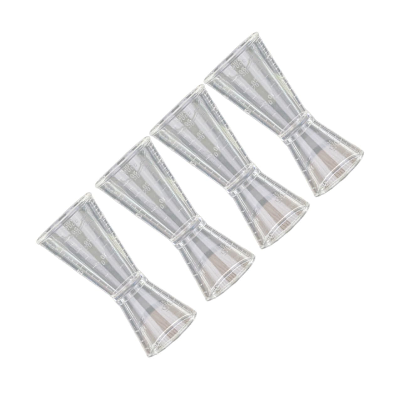 MAGICLULU 12piezas Taza Medidora De Cócteles De Doble Cabeza Medición De Alcohol Onzas Herramienta De Bar Para Fiestas y Hogar