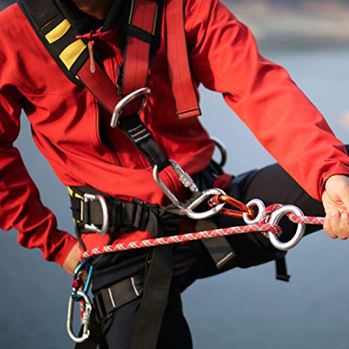 image for Azarxis Climbing Rescue Figure 8 Descender Rigging Plate Heavy Duty & 