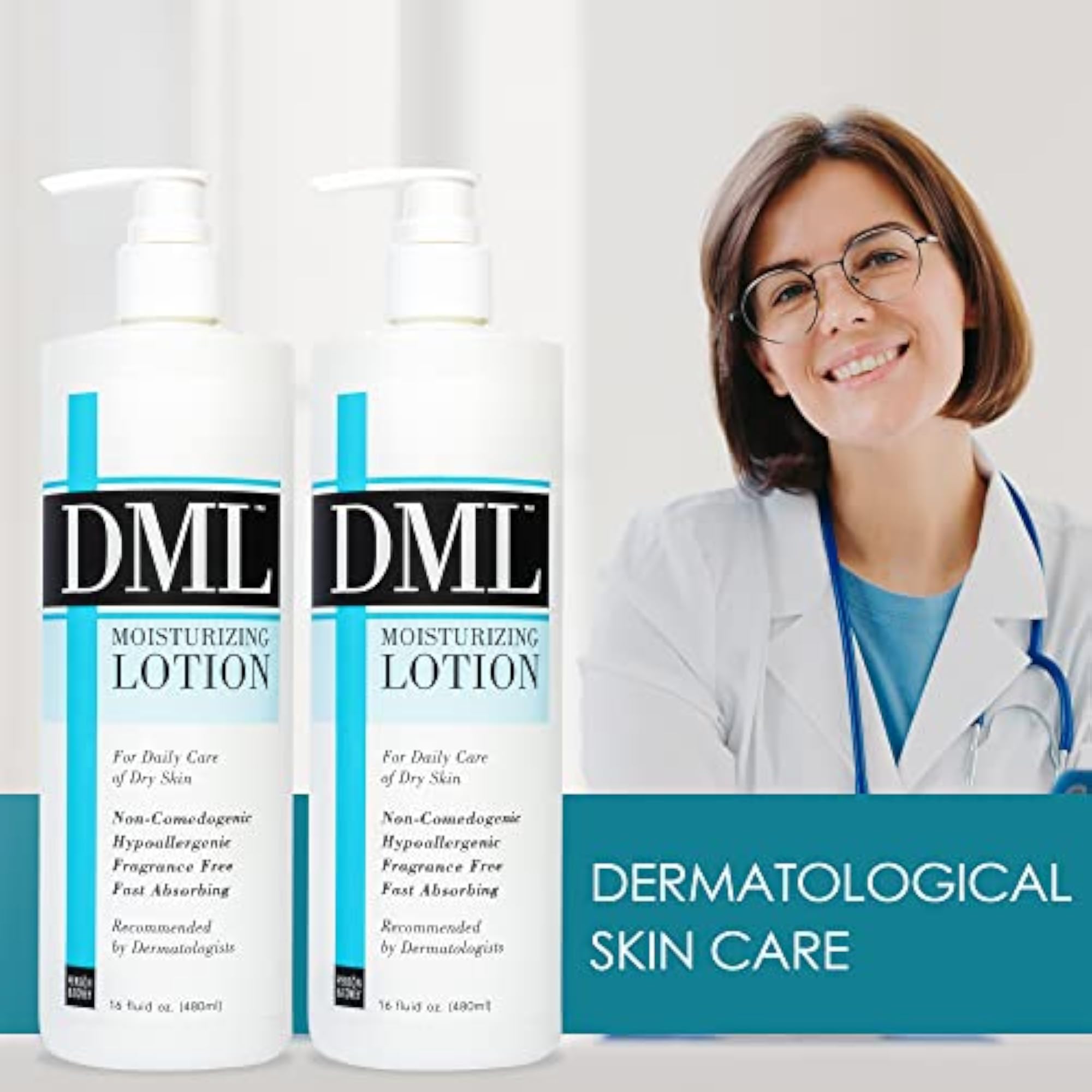 Moisturizing Lotion, 16 Oz, 2 Pack