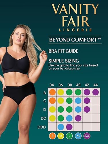 Image of Vanity Fair Women's Beyond Comfort Seamless Bra, Available in Sizes S-2XL