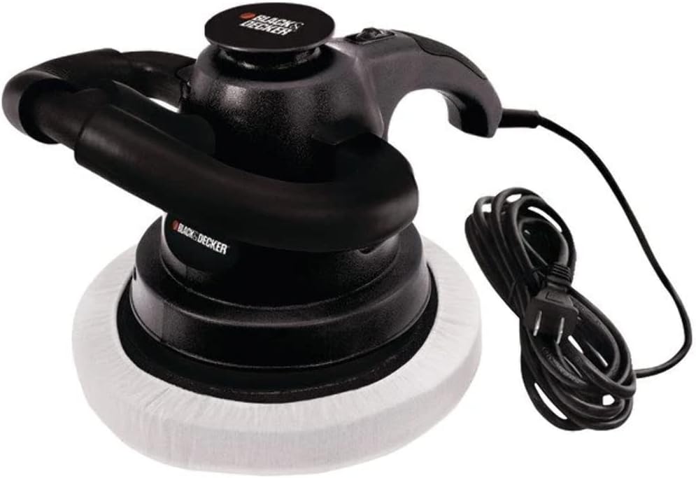 BLACK+DECKER W010B 10" Random Orbit Waxer/Polisher - Not Machine Specific