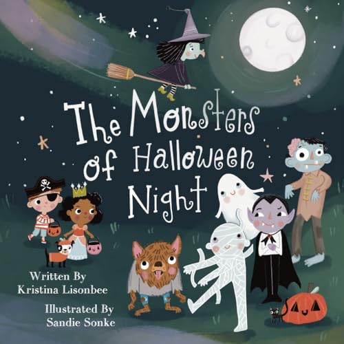 The Monsters of Halloween Night: A Children's Picture Book That