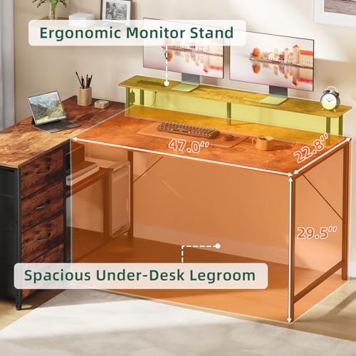 L shaped executive office desk