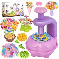 EPUMP Flower Craft Kits for Kids Girls, DIY Creative Craft Set - Build Bouquet Toys, 5 6 7 8 9 10 Year Old Girl Gifts for Birthday, Christmas, Easter, Preschool, Girls Toys Age 6 7 8